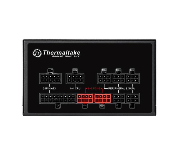 THERMALTAKE Smart Pro RGB 750W Modular (80+ Bronze, 4xPEG, 140mm, Single Rail) PS-SPR-0750FPCBEU-R - 404267 - zdjęcie 4